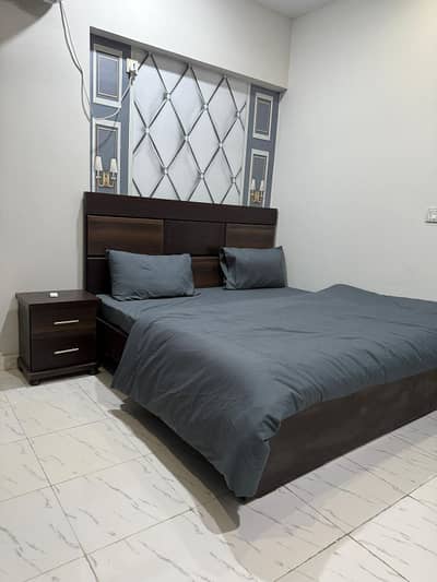 Full Furnished 2 Bed Lounge Stodio flat 1st floor in DHA phase 7 ext shahBaz BaLoch 0322.5996882