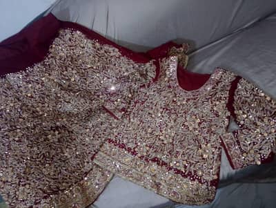 barat and valima heavy suits with jewellery