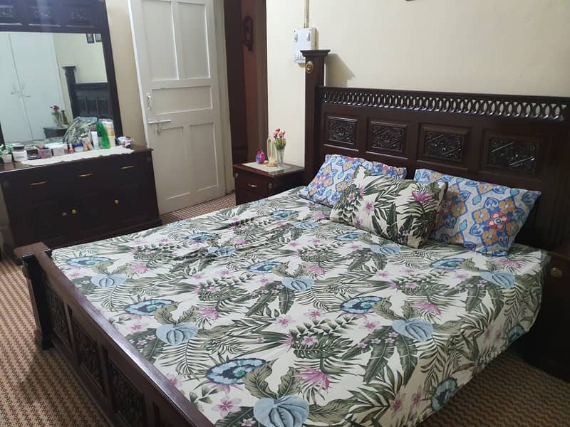 Double Bed, Side Tables, Dressing table 1