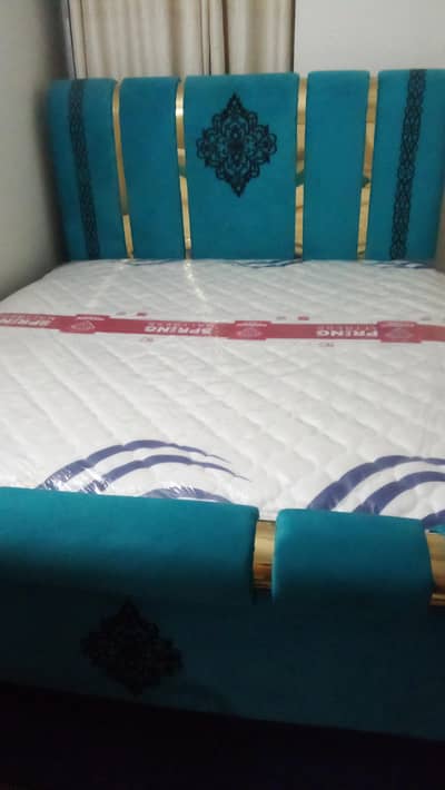 wooden and bed for sale