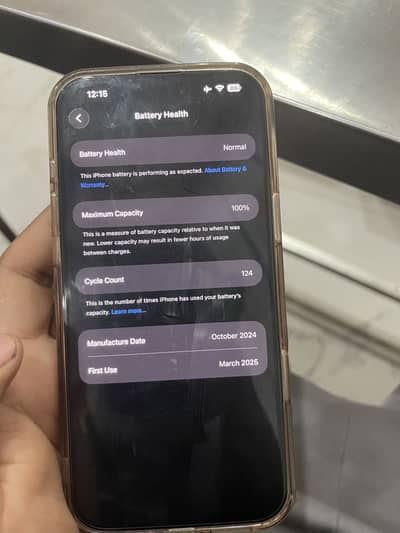 16 pro max 256gb jv 100 health with box