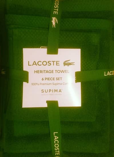 TOWELS Lacoste