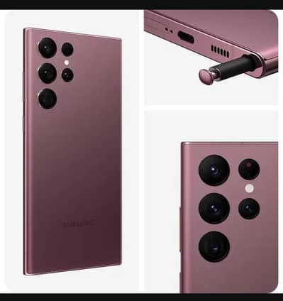 Samsung S 22ultra non pta 8 128 burgundy