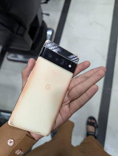 google pixel 6 pro dot on penal