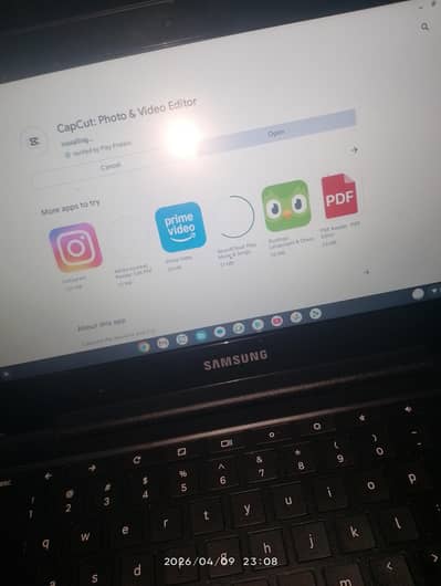 Samsung Chromebook 500c - 4gb ram - 16 gb memory - playstore