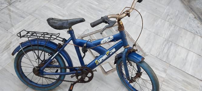 cycle in blue colour