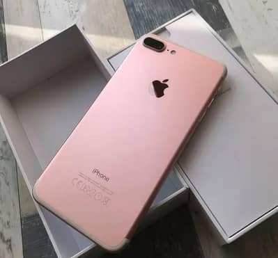 IPhone 7 plus 128 GB only WhatsApp number03468556940