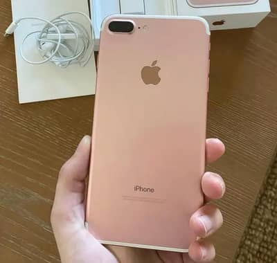 IPhone 7 plus 128 GB only WhatsApp number03468556940