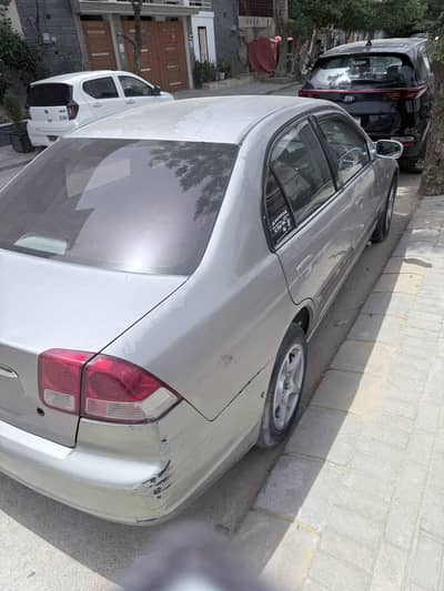 Honda Civic Qistone pr 2002 model