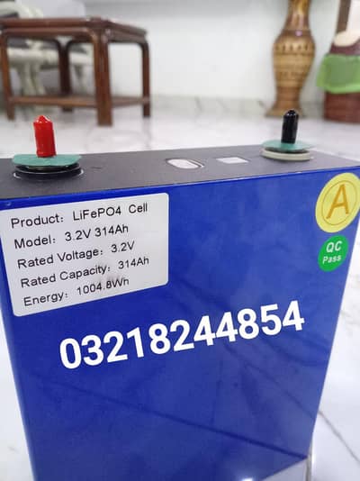 Lithium Ion Cell 3.2V 314Ah Whole Sale | Lithium Battery| Lithium Ion