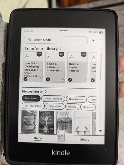 Amazon kindle paperwhite 10th gen ebook reader