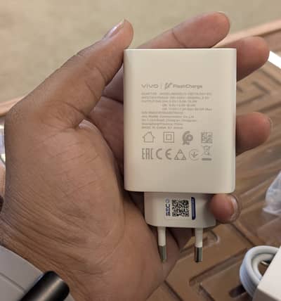 Original vivo 80W FlashCharge Adapter - Brand New SEAL PACK