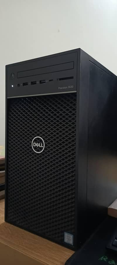 Dell Precision 3630, Core i7 9th gen (9700) with 16gb ram+256ssd+1tbhd