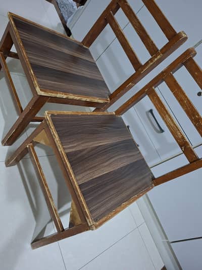 Wooden Chairs 2 Pieces For Room Indoor