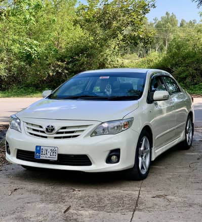 Corolla altis automatic 2013 model 14 registration