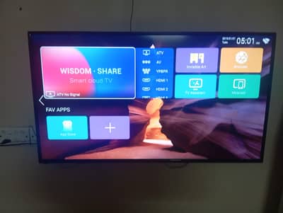 42" SMART LED TV in Like New Condition