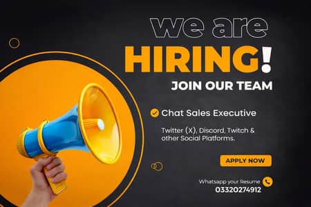 Chat Sales Executives Job