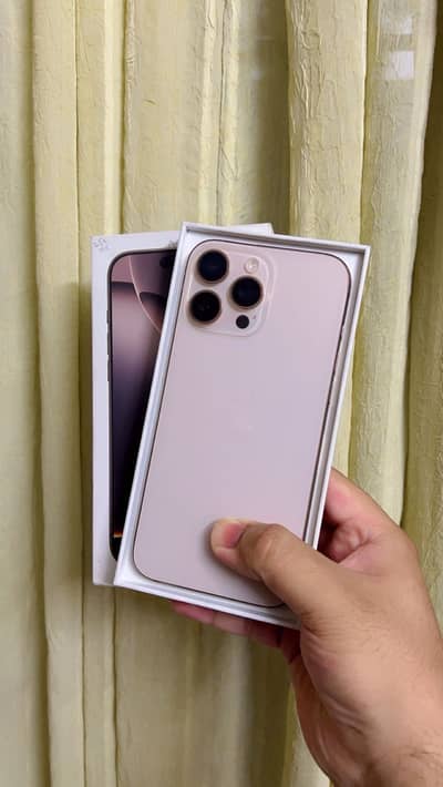 Iphone 16 Pro Max Brand New Condition Physical Dual Sim