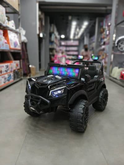 kids Ride on Rechargeable Jeep for upto 8 year's age group Imported