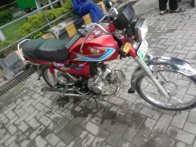 1st owner Honda CD 70 2019 punjab number demand 90K