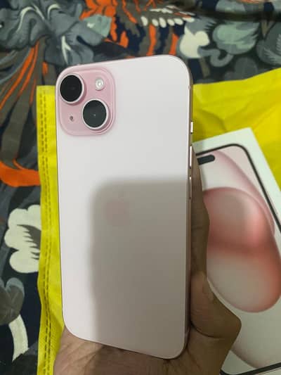 iphone 15 in Pink Color