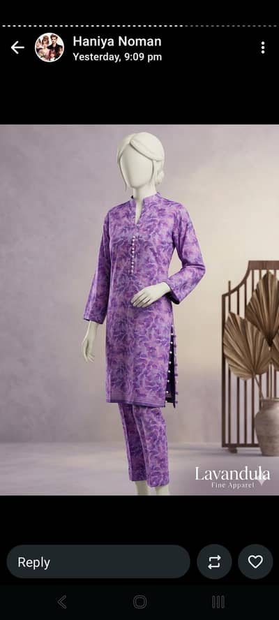 binsaeed lawn stitched  3p