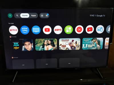 SONY 55" GOOGLE 4k ANDROID LED  TV