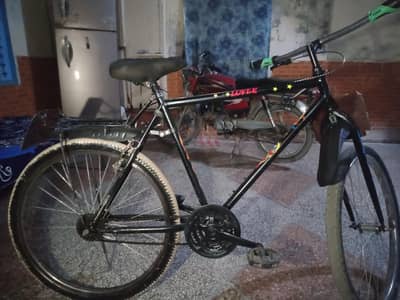 bicycle new all ok 26 size bilkul new gaire wali 03180388259
