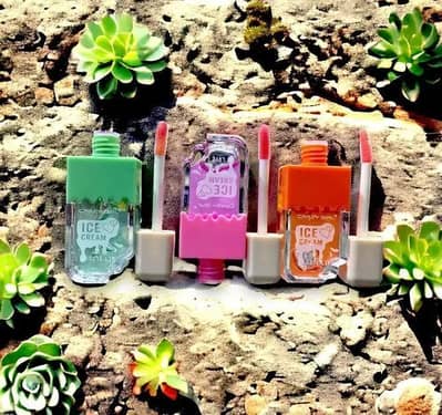 multicolor glossy lips gloss 2 pak