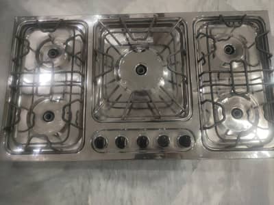 Blue Flame 5 Burner Gas Stove