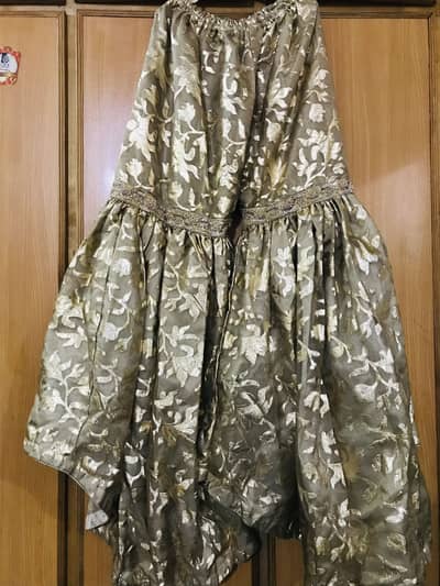 Farshi gharrara Choli For Bridal