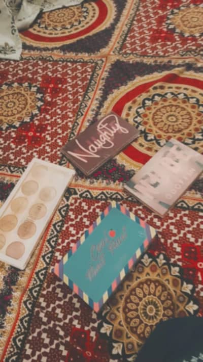 one time use all makeup in excellent condition