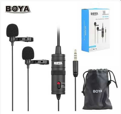 Boya BY-M1DM Dual Collar Microphone