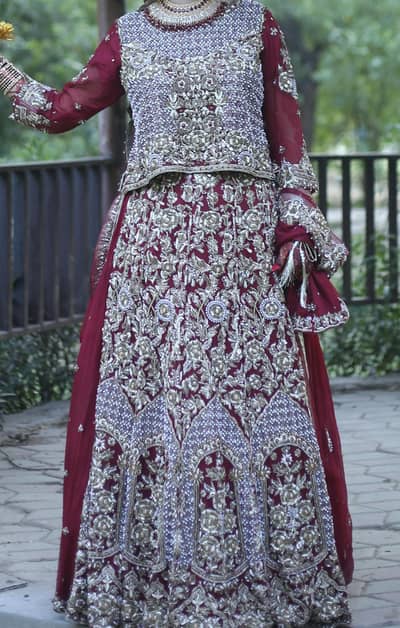 Lehanga Hand made work