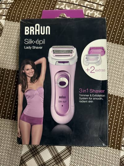 Braun women Hair Removal Shaver trimmer washable full body