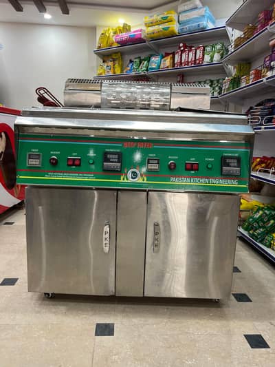 16 Litter Double Fryer Machine