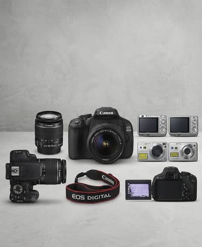 Buy a DSLR camera and get two Sony Cyber- Shot camera cameras free