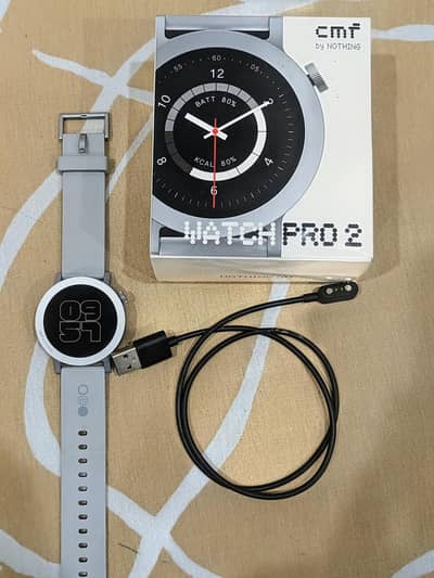 CMF watch pro 2 10/10 with box and orginal charger imported from Dubai