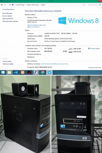 HP Desktop Computer for Sale – Good Condition