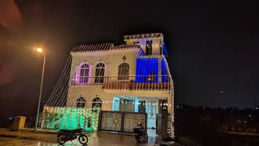 Fancy light Decoration and sound system