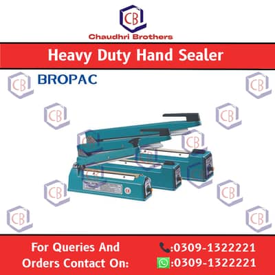 Hand Sealer // Impulse Sealer // Bag Sealing Machine // Heat Sealer