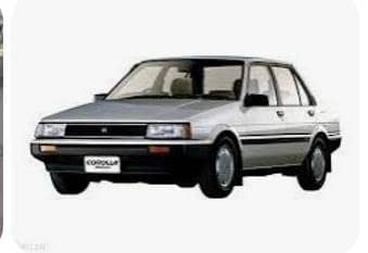 Original pindi number 86 corolla registration book