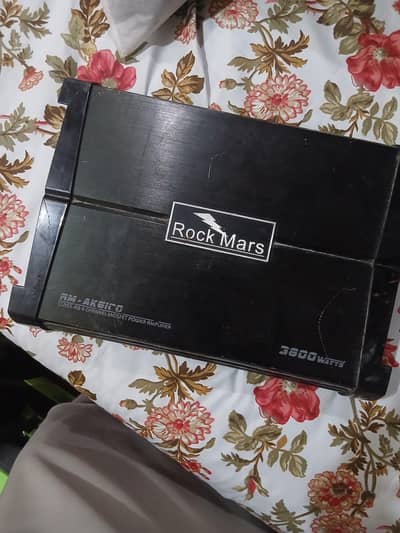 Rockmars Amplifier and sony woofer