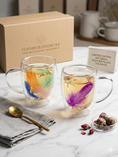 duble Tea mug imboze