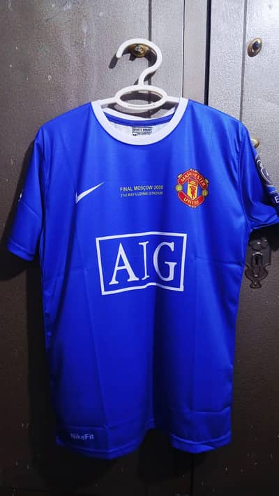 Man Utd Nike Ronaldo 08/09 Replica football Jersey Half sleeves.