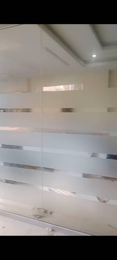 full office glass partaction 34×8.5 two door