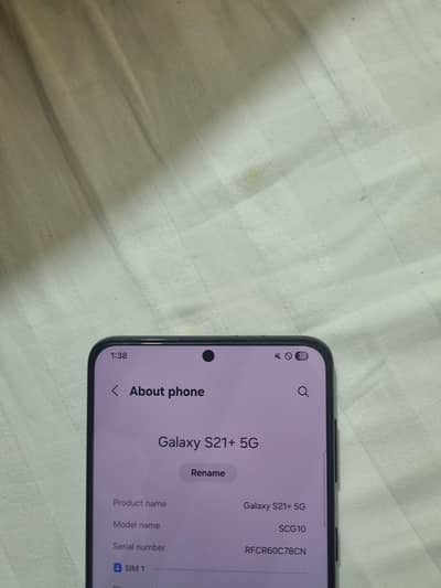 Samsung glaxy s21+ 5G