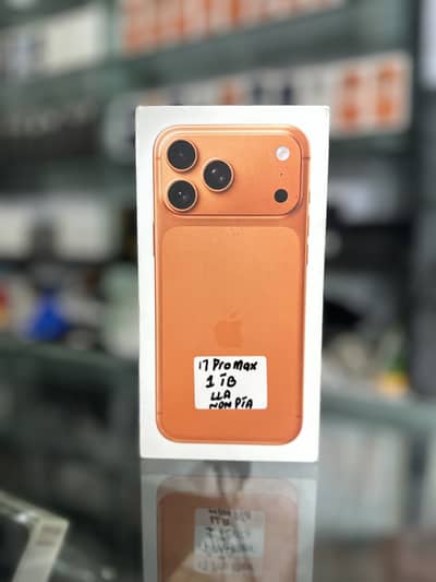 Apple 17 Pro Max 1TB Orange Lla Box pack Non pta Non Active
