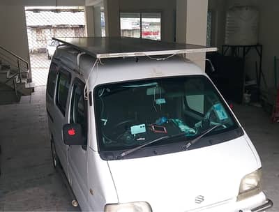 Suzuki Every 22Km/l Petrol, CNG + Solar power