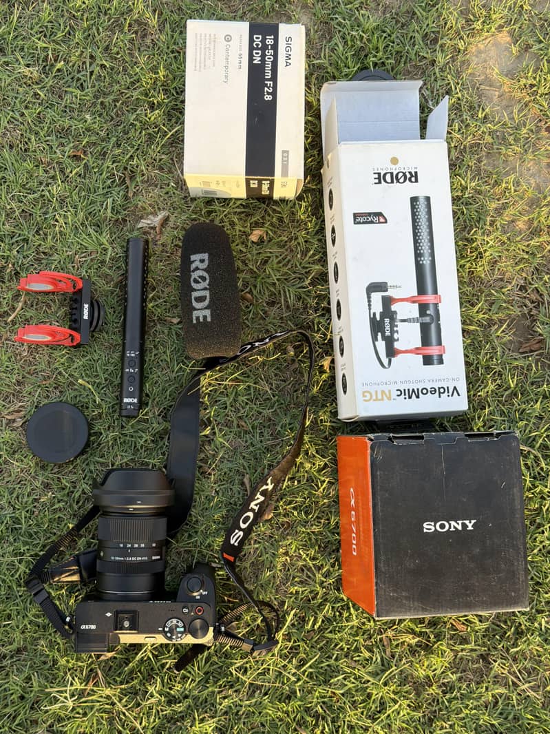 Sony a6700 Camera bundle 0